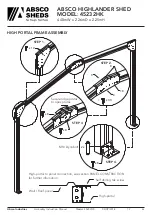 Предварительный просмотр 26 страницы ABSCO SHEDS 45232HK Manual