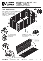 Предварительный просмотр 35 страницы ABSCO SHEDS 45232HK Manual