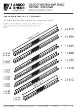 Preview for 10 page of ABSCO SHEDS 45232WK Assembly & Instruction Manual