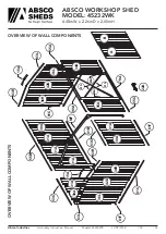 Preview for 15 page of ABSCO SHEDS 45232WK Assembly & Instruction Manual