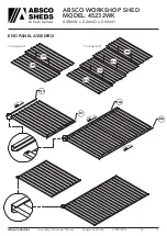 Preview for 16 page of ABSCO SHEDS 45232WK Assembly & Instruction Manual