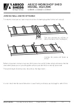 Preview for 23 page of ABSCO SHEDS 45232WK Assembly & Instruction Manual