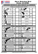 Preview for 4 page of ABSCO SHEDS 45232WK Manual