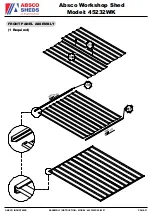 Preview for 21 page of ABSCO SHEDS 45232WK Manual