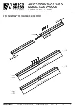 Preview for 13 page of ABSCO SHEDS 52233WECOK Manual