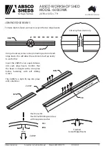 Preview for 13 page of ABSCO SHEDS 60303WK Manual