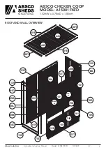 Preview for 6 page of ABSCO SHEDS A15081FKFD Manual