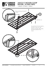 Preview for 10 page of ABSCO SHEDS A15081FKFD Manual