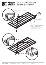 Preview for 9 page of ABSCO SHEDS A15151FKFD Manual