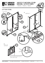 Preview for 10 page of ABSCO SHEDS A15151FKFD Manual