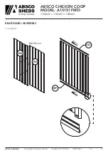 Preview for 15 page of ABSCO SHEDS A15151FKFD Manual