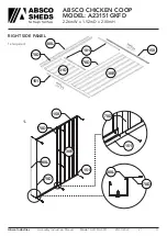 Preview for 11 page of ABSCO SHEDS A23151GKFD Manual