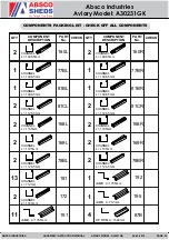 Preview for 4 page of ABSCO SHEDS A30231GK Assembly & Instruction Manual