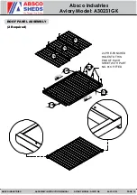 Preview for 14 page of ABSCO SHEDS A30231GK Assembly & Instruction Manual