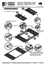 Preview for 16 page of ABSCO SHEDS ABSCO PREMIER SHED Manual