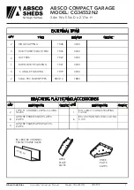 Предварительный просмотр 7 страницы ABSCO SHEDS CG34552N2 Manual