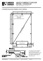 Preview for 9 page of ABSCO SHEDS CG34552N2 Manual