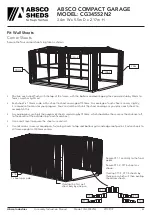 Предварительный просмотр 23 страницы ABSCO SHEDS CG34552N2 Manual