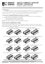 Предварительный просмотр 4 страницы ABSCO SHEDS CG56552N2 Assembly & Instruction Manual