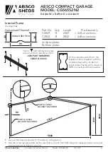 Предварительный просмотр 13 страницы ABSCO SHEDS CG56552N2 Assembly & Instruction Manual