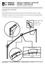 Предварительный просмотр 14 страницы ABSCO SHEDS CG56552N2 Assembly & Instruction Manual