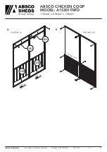 Preview for 19 page of ABSCO SHEDS CHICKEN COOP Manual