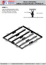 Preview for 7 page of ABSCO SHEDS CPDW33-41 Assembly & Instruction Manual