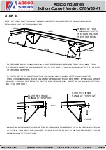 Preview for 9 page of ABSCO SHEDS CPDW33-41 Assembly & Instruction Manual