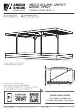 Preview for 1 page of ABSCO SHEDS CPSN2 Manual