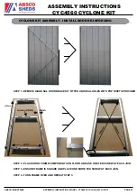 Preview for 13 page of ABSCO SHEDS CYC4560 Assembly Instructions Manual