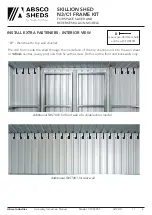 Preview for 6 page of ABSCO SHEDS CYCSKRSK Manual