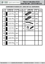 Preview for 3 page of ABSCO SHEDS ECO J23151GECOK Assembly & Instruction Manual