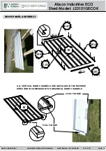 Preview for 13 page of ABSCO SHEDS ECO J23151GECOK Assembly & Instruction Manual