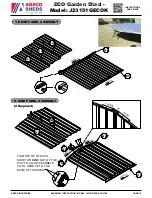 Preview for 13 page of ABSCO SHEDS ECO J23151GECOK Assembly Instructions Manual