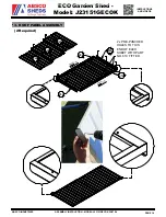 Preview for 14 page of ABSCO SHEDS ECO J23151GECOK Assembly Instructions Manual