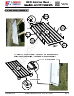 Preview for 16 page of ABSCO SHEDS ECO J23151GECOK Assembly Instructions Manual