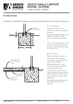 Preview for 5 page of ABSCO SHEDS GCPDN2 Manual