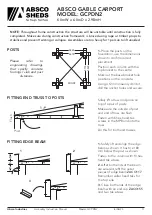 Preview for 11 page of ABSCO SHEDS GCPDN2 Manual