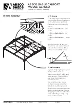 Preview for 13 page of ABSCO SHEDS GCPDN2 Manual