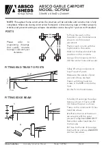 Preview for 11 page of ABSCO SHEDS GCPSN2 Manual