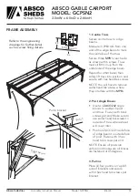 Preview for 12 page of ABSCO SHEDS GCPSN2 Manual