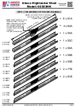 Preview for 9 page of ABSCO SHEDS Highlander Shed 60303HK Assembly Instructions Manual