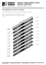 Preview for 10 page of ABSCO SHEDS Highlander Shed 60303HK Manual