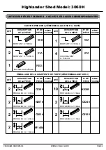 Preview for 8 page of ABSCO SHEDS Highlander Manual