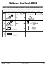 Preview for 9 page of ABSCO SHEDS Highlander Manual