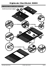 Preview for 15 page of ABSCO SHEDS Highlander Manual