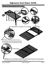 Preview for 18 page of ABSCO SHEDS Highlander Manual