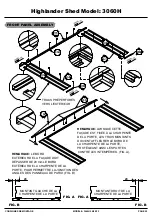 Preview for 25 page of ABSCO SHEDS Highlander Manual