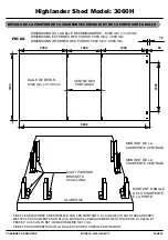 Preview for 26 page of ABSCO SHEDS Highlander Manual