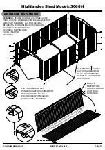 Preview for 27 page of ABSCO SHEDS Highlander Manual